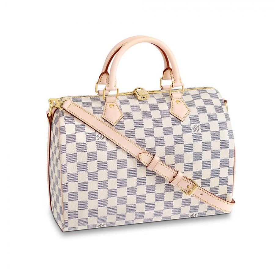 Louis Vuitton Damier Azur Canvas Speedy Bandouliere 30 N41373