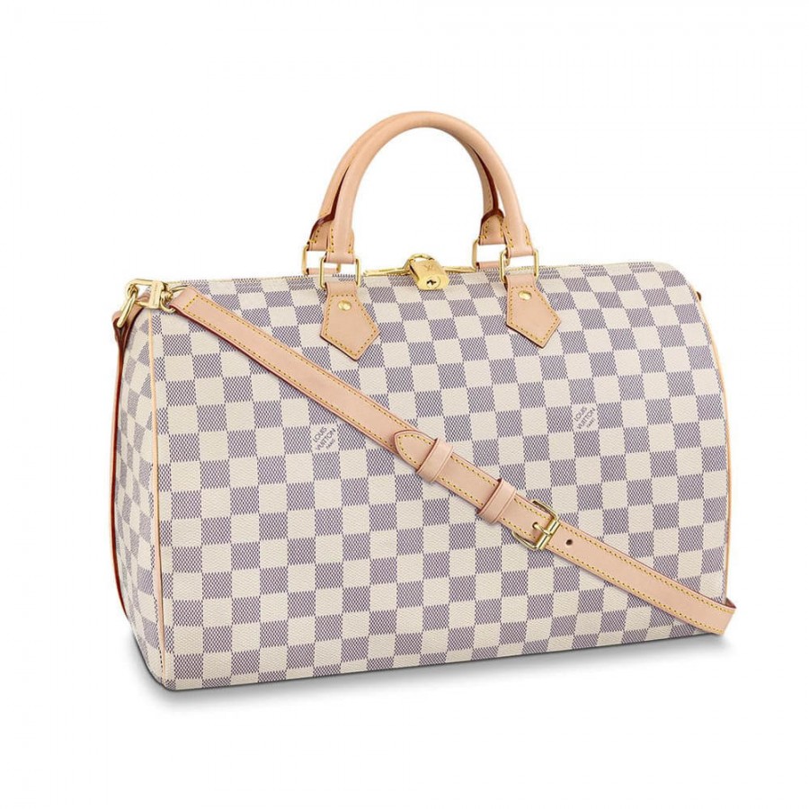 Louis Vuitton Damier Azur Canvas Speedy Bandouliere 35 N41372