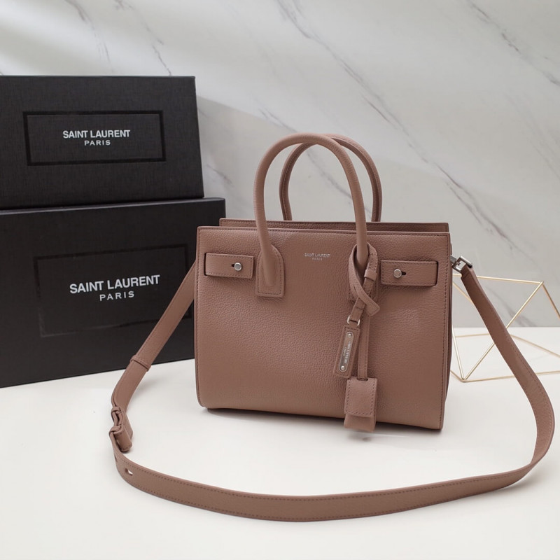 Saint Laurent Sac De Jour Souple Baby In Grained Leather 477477