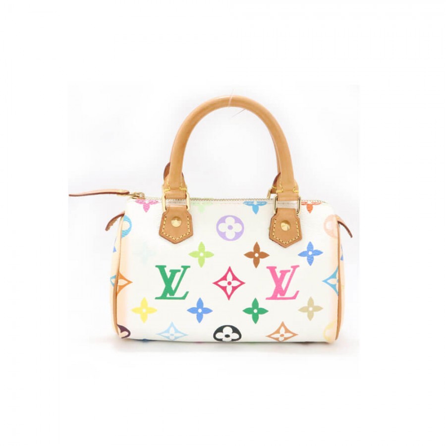 Louis Vuitton Monogram Multicolor Mano Speedy M92644 M92645