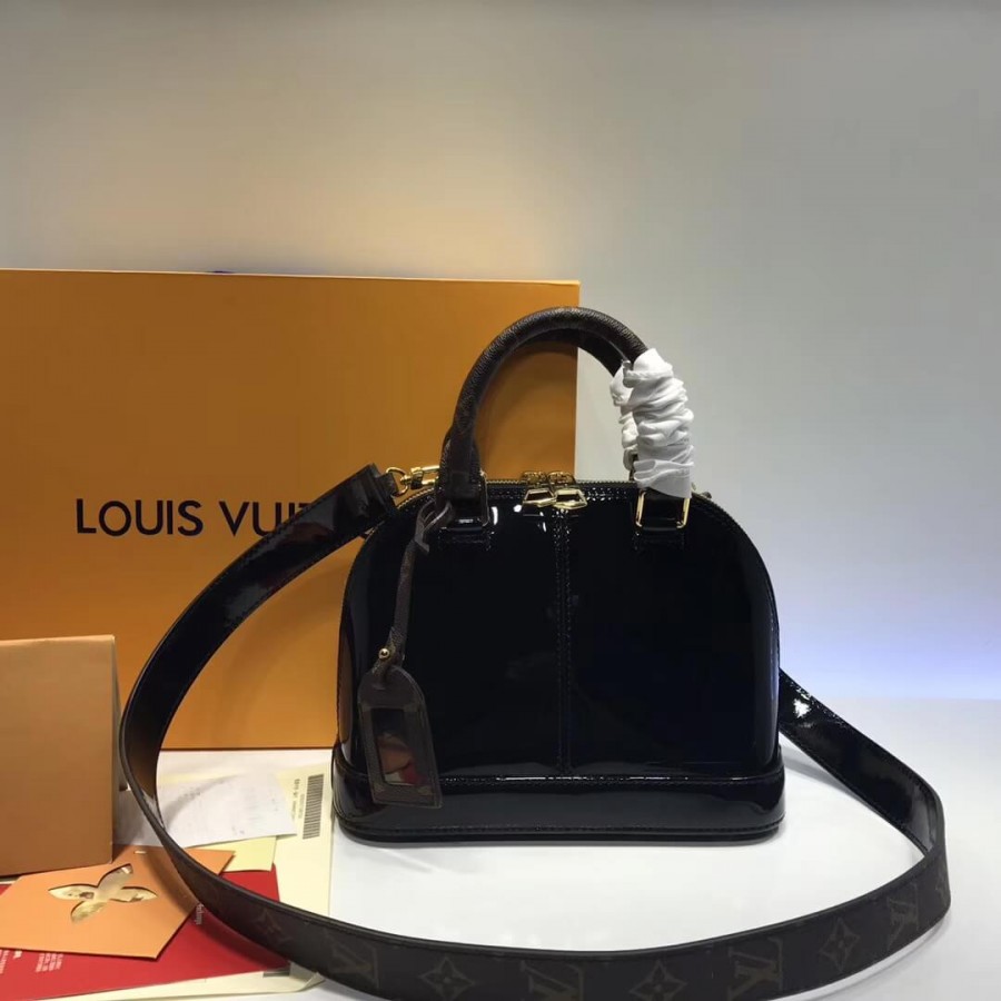 Louis Vuitton Patent Leather Alma BB M54785