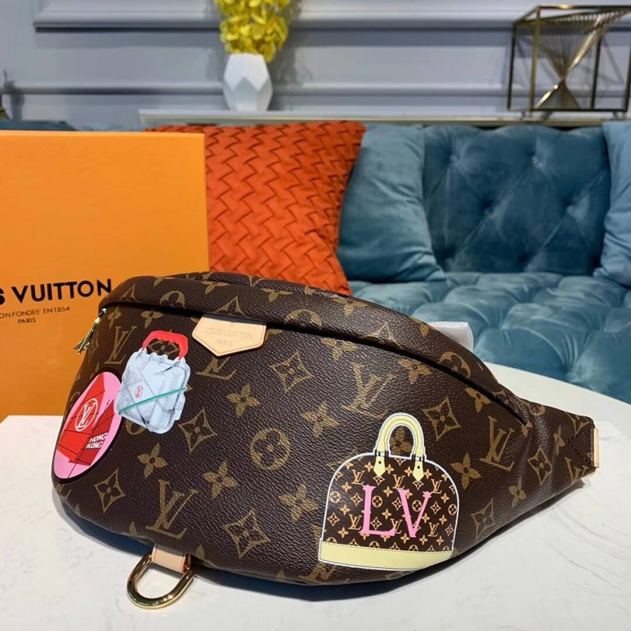 Louis Vuitton Monogram Canvas Bumbag M43644 My LV World Tour