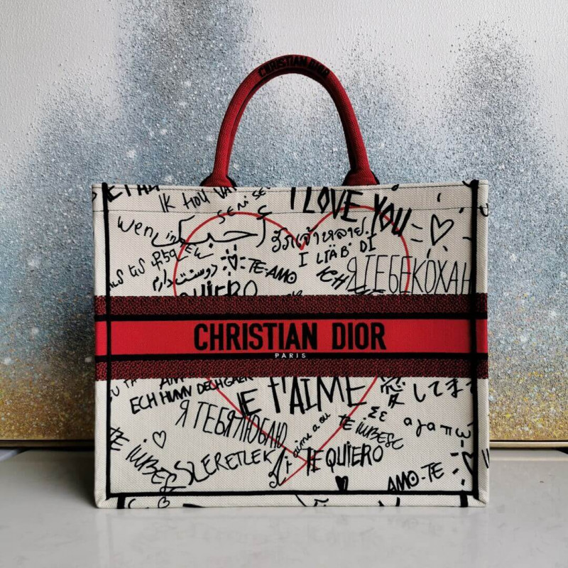 Dior Dioramour Book Tote Bag M1286