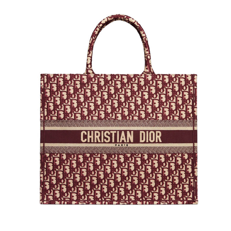 Dior Oblique Embroidered Velvet Book Tote M1286Z