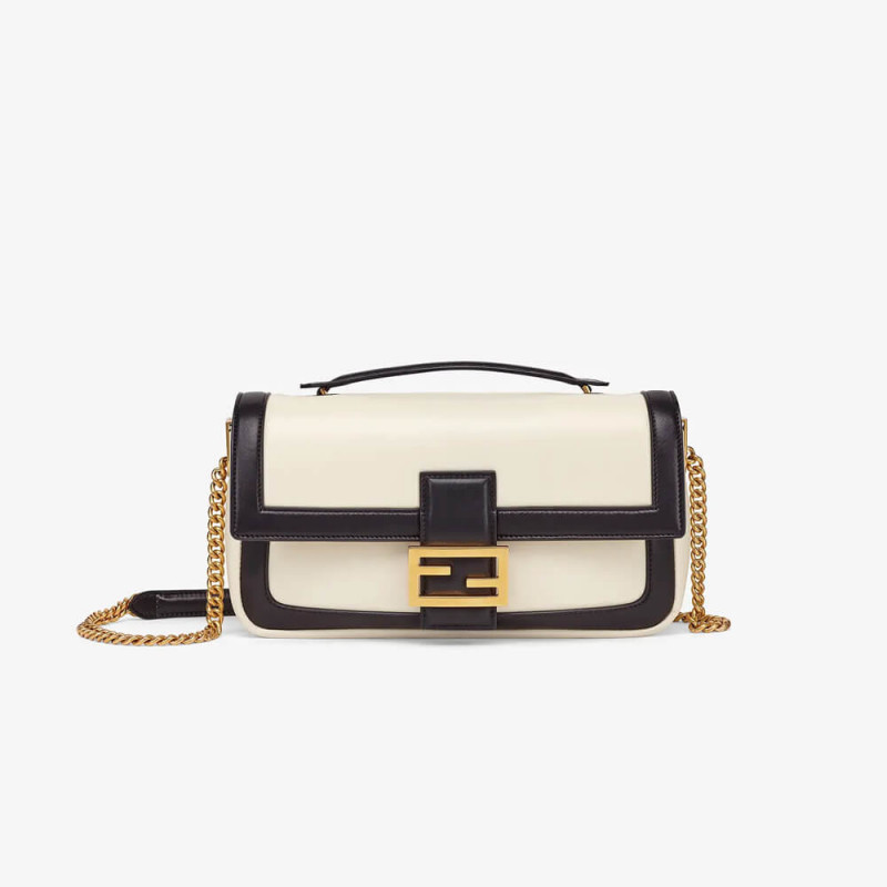 Fendi Baguette Chain Bag In Nappa Leather 8BR783