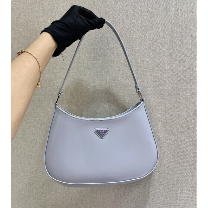 Prada Cleo Brushed Leather Shoulder Bag 1BC499