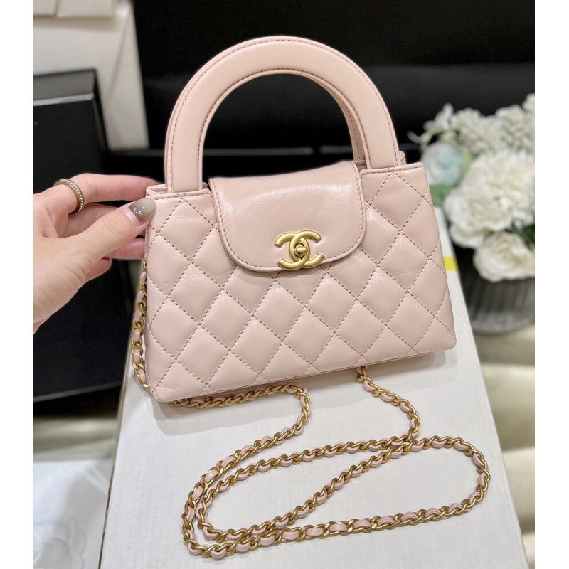 Chanel Kelly Mini Shopping Bag AS4416 Shiny Aged Calfskin