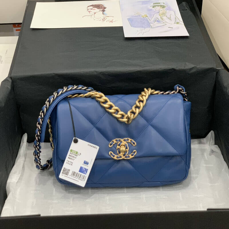 Chanel 19 Lambskin Flap Bag AS1160