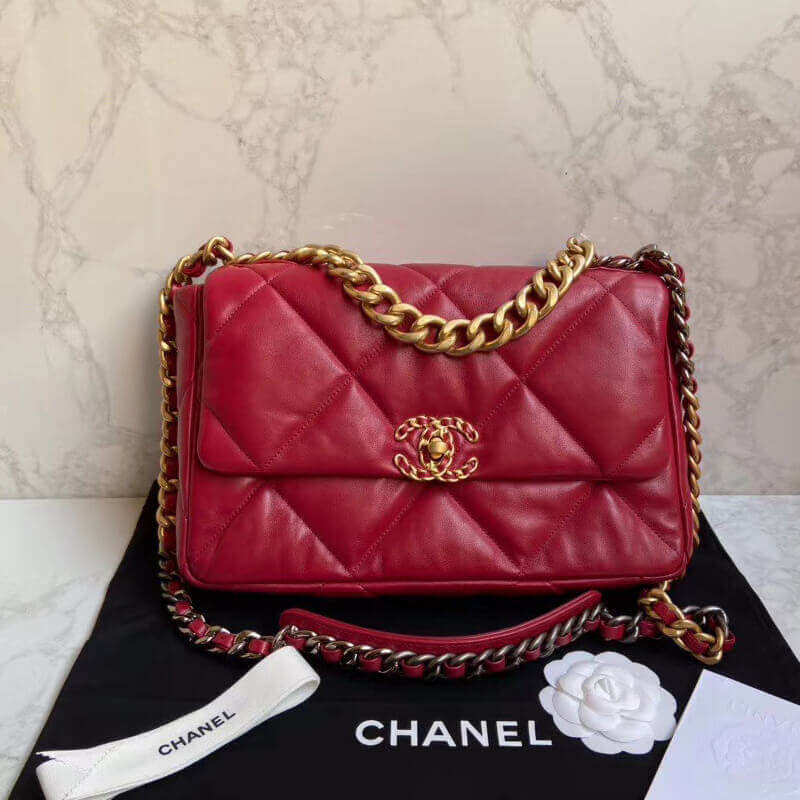 Chanel 19 Lambskin Flap Bag AS1160