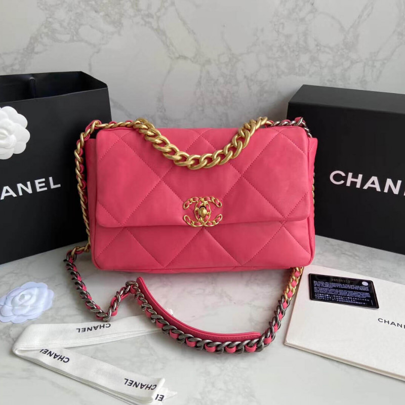 Chanel 19 Lambskin Flap Bag AS1160
