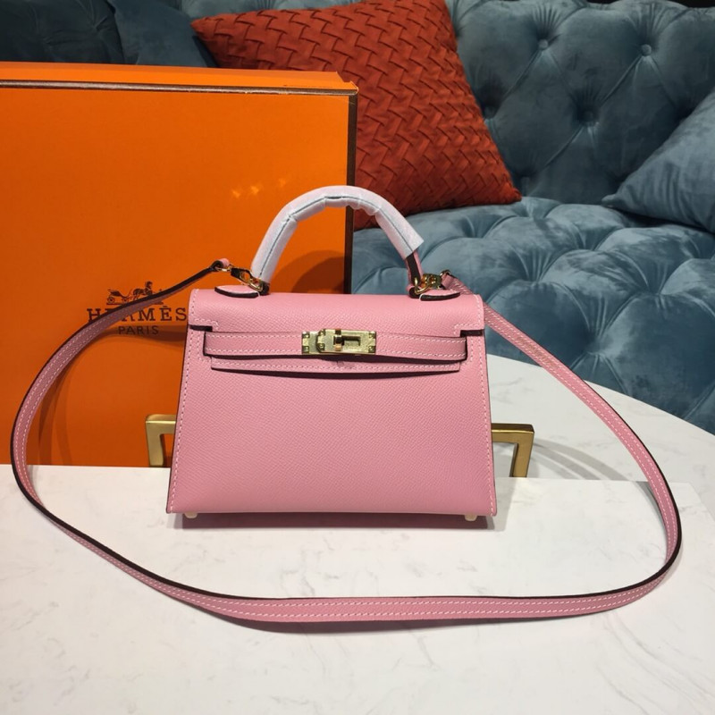 Hermes Kelly Bag 19cm in Epsom Leather