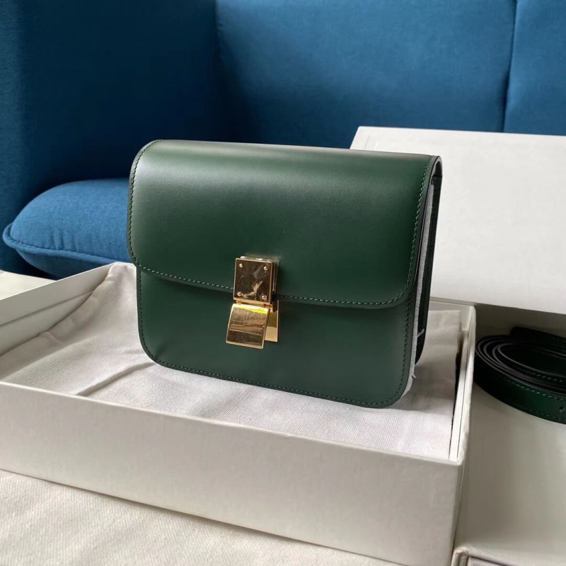 Celine Teen Classic Bag in Box Calfskin 192523