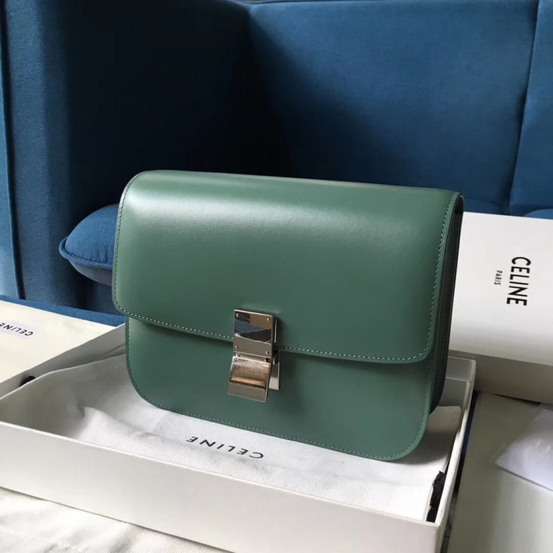 Celine Medium Classic Bag in Box Calfskin 189173