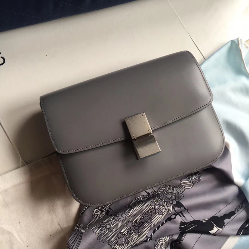 Celine Medium Classic Bag in Box Calfskin 189173