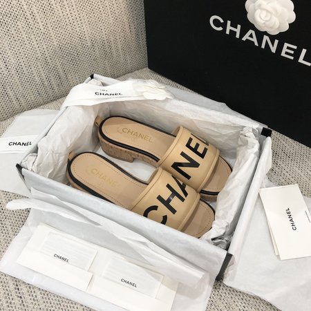 Chanel Wooden slippers