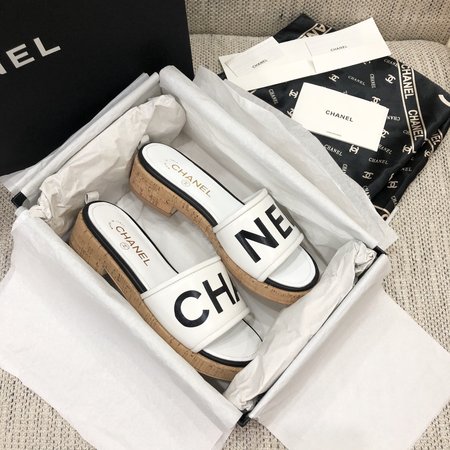 Chanel Wooden slippers