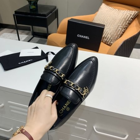 Chanel genuine leather women s shoes