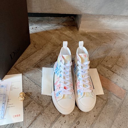 Dior Logo Oblique High Top sneakers