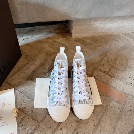 Dior Logo Oblique High Top sneakers