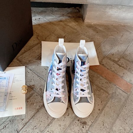 Dior Logo Oblique High Top sneakers