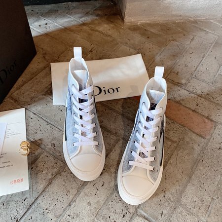 Dior Logo Oblique High Top sneakers