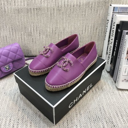 Chanel CC Buckle Espadrilles