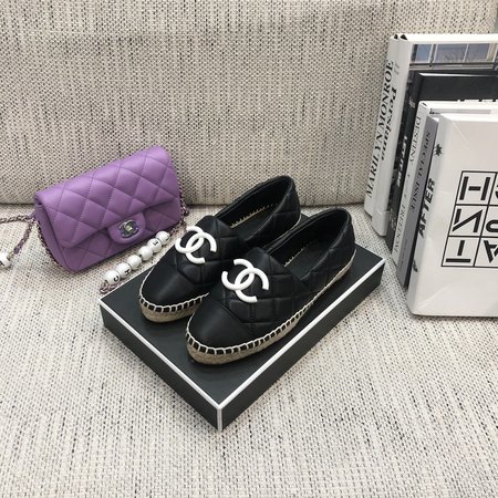 Chanel CC Buckle Espadrilles