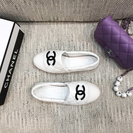 Chanel CC Buckle Espadrilles