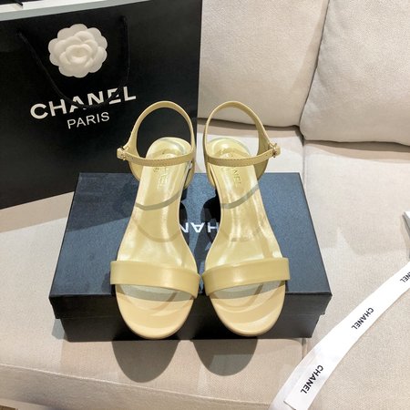 Chanel Calfskin Jewelry Pearl Heel