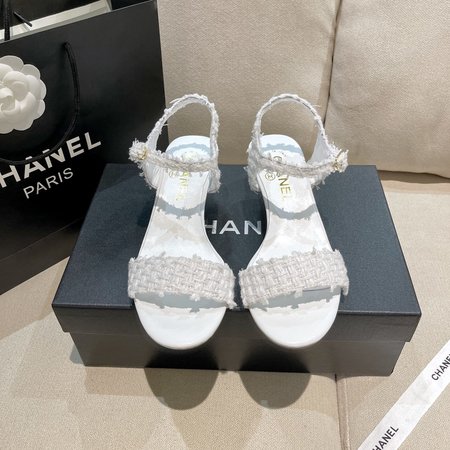 Chanel Calfskin Jewelry Pearl Heel