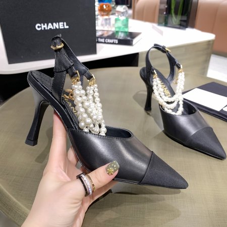 Chanel Nappa Pearl Shoes