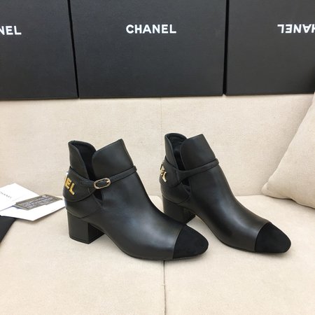 Chanel Muse booties in lambskin