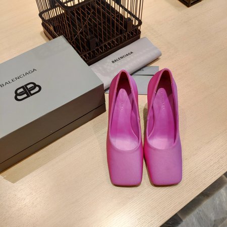 Balenciaga BB cowhide women s shoes with sheepskin lining high heel: 10cm