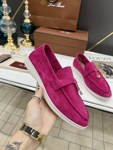 LP Handmade cashmere loafers
