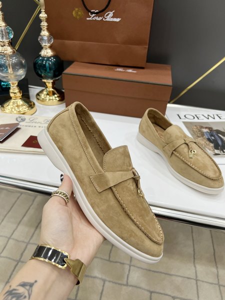 LP Handmade cashmere loafers