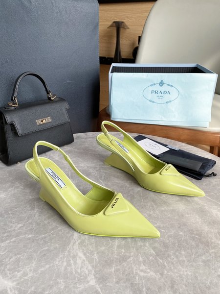 Prada classic triangle sandals