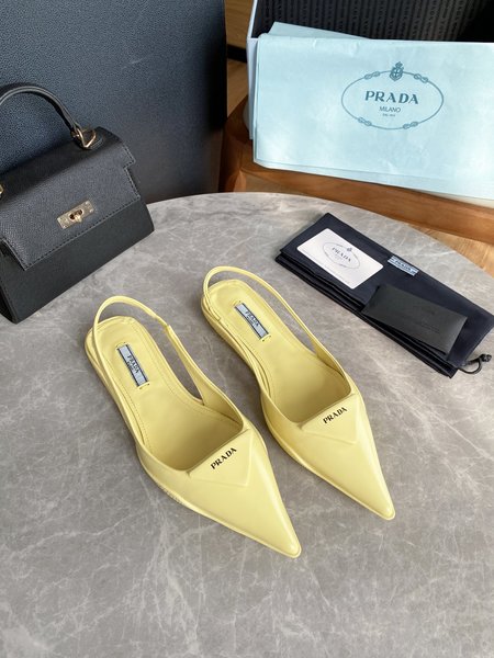 Prada classic triangle sandals