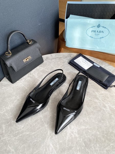 Prada classic triangle sandals
