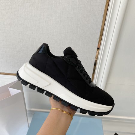 Prada replica pearl leather shoes