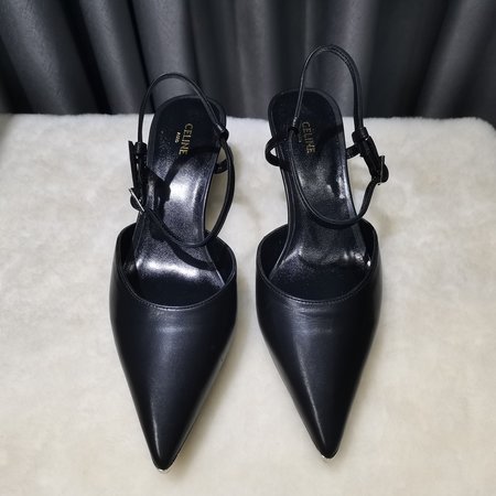 Celine Pvs pointed toe Kitten Heels women s sandals