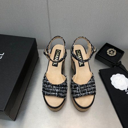 Chanel stiletto sandals