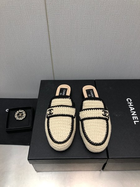 Chanel half slippers