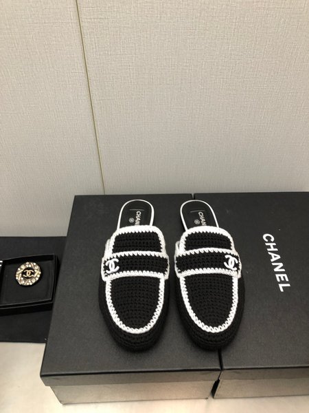 Chanel half slippers