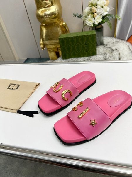 Gucci platform slippers