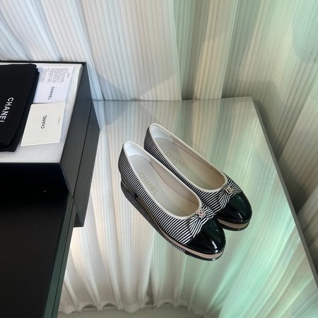 Chanel petal ballet shoes