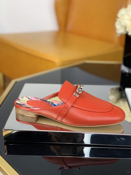 Gucci classic kelly half slippers