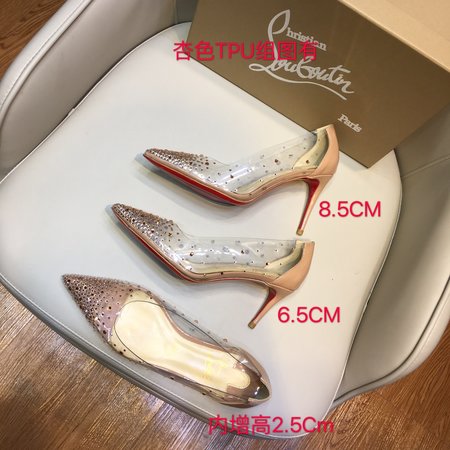 Christian Louboutine Pointed red sole shoes