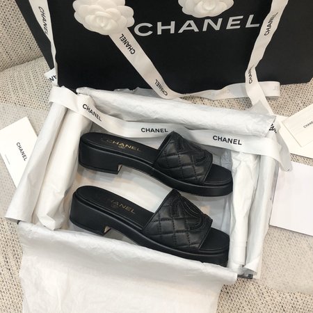 Chanel Wooden slippers