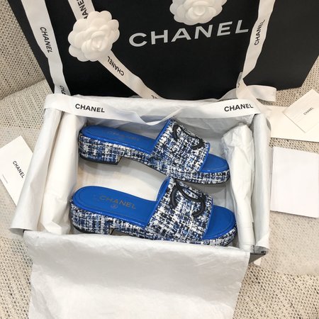Chanel Wooden slippers