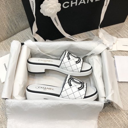 Chanel Wooden slippers